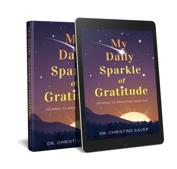 gratitude journal dr christine sauer coaching depression anxiety mentl health