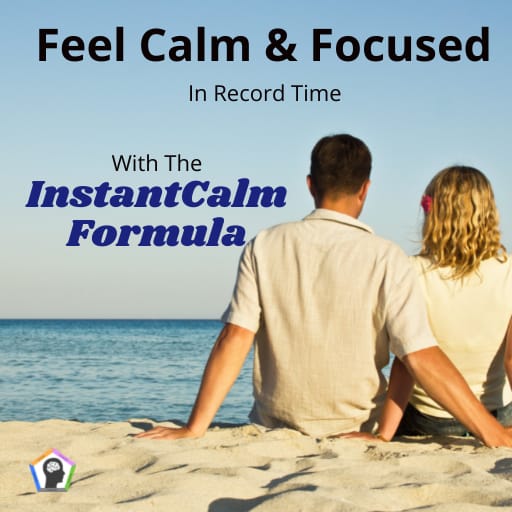 InstantCalm Formula Feel calm feel focused anxiety worries depression stress de-stress stress management anxiety