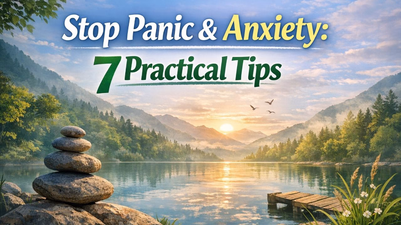 stop panic attacks and anxiety-7 practical tips 1280x720 px_compressed 7 practical tips to stop panic attacks and anxiety fast